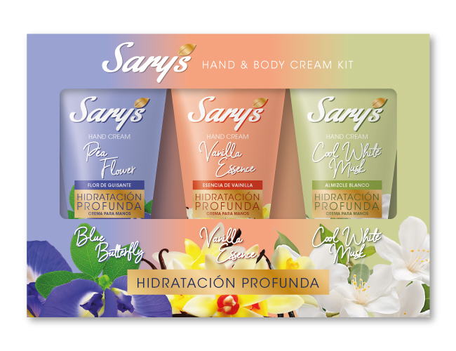 SARYS KIT CREMA MANOS Y CUERPO