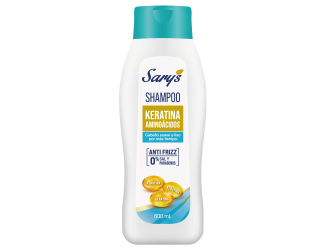 SARY´S SHAMPOO KERATINA Y AMINOÁCIDOS