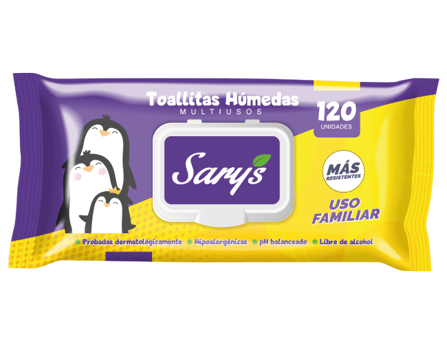 SARYS TOALLITAS HUMEDAS