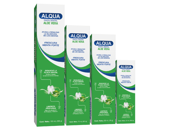 ALQUA PASTA DENTAL ALOE VERA