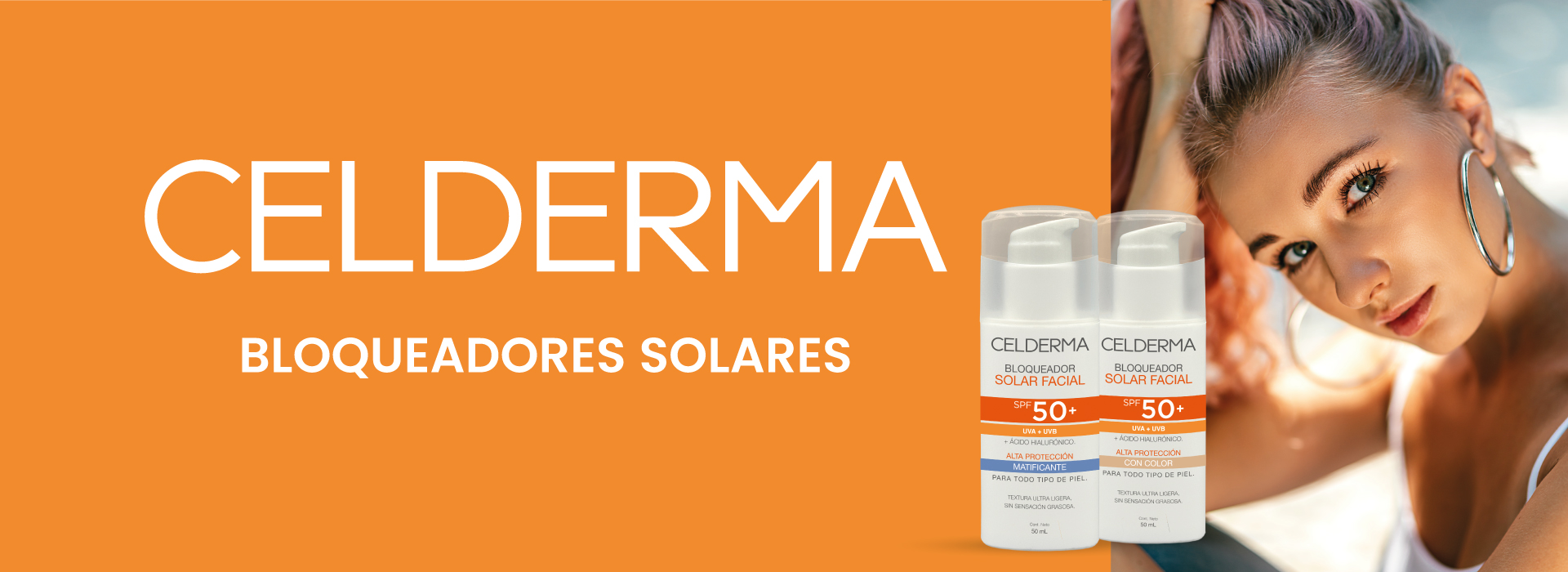 CELDERMA Bloqueadores