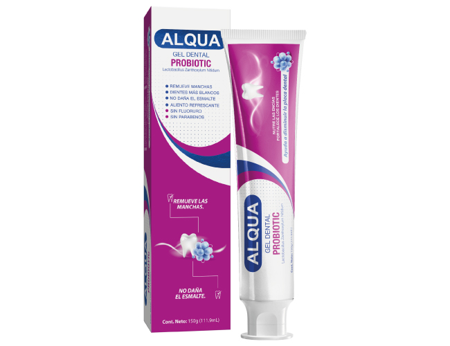 ALQUA PASTA DENTAL PROBIÓTICOS