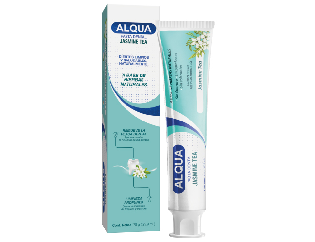 ALQUA PASTA DENTAL JAZMINE TEA