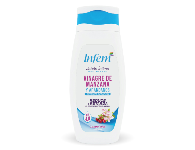 INFEM JABÓN ÍNTIMO VINAGRE DE MANZANA